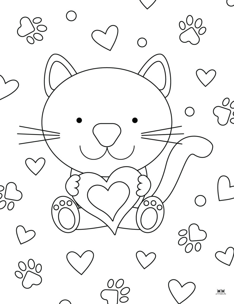 free valentine coloring sheets