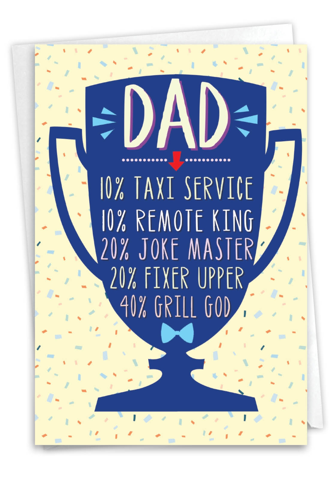 World s Best Dad Funny Father s Day Greeting Card World s Best Dad Funny Father s Day Greeting Card